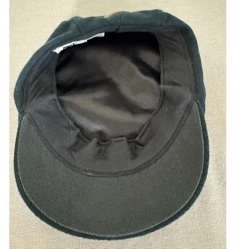 Vintage Nike Newsboy Cabbie Wool Hat Green